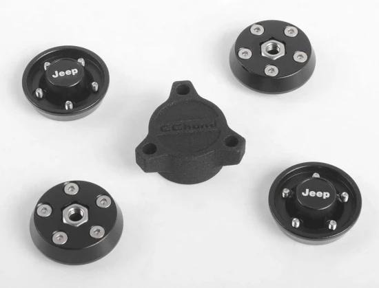 RC4WD Oem Xj 1.9 Beadlock Wheels (Chrome)