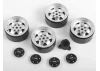 RC4WD Oem Xj 1.9 Beadlock Wheels (Chrome)
