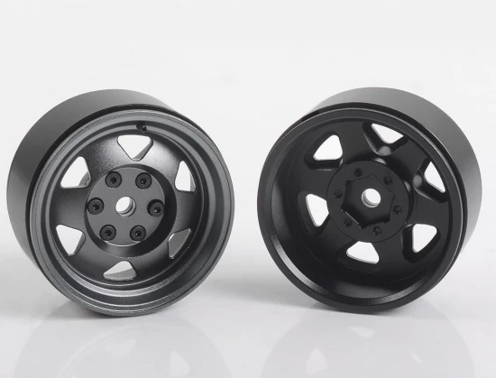 RC4WD Oem Xj 1.9 Beadlock Wheels (Gunmetal)