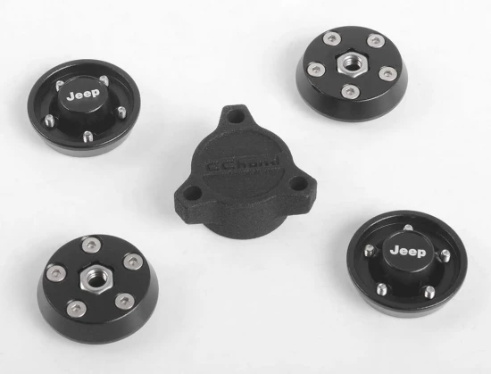 RC4WD Oem Xj 1.9 Beadlock Wheels (Gunmetal)
