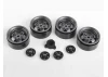 RC4WD Oem Xj 1.9 Beadlock Wheels (Gunmetal)