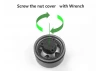 RC4WD Oem Xj 1.9 Beadlock Wheels (Gunmetal)