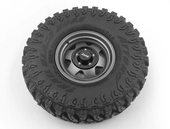 RC4WD Oem Xj 1.9 Beadlock Wheels (Gunmetal)