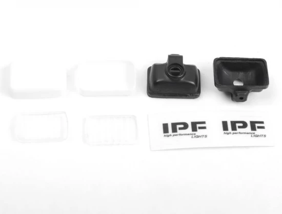 RC4WD Tri-X Steel Stinger Front Bumper W/Ipf Lights For Vanquish Vs4-10 Origin Body (Black)