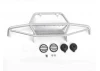 RC4WD Tri-X Steel Stinger Front Bumper W/ Lights For Vanquish Vs4-10 Origin Body (Silver)