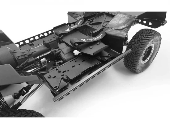 RC4WD Shirya Steel Side Sliders For Vanquish Vs4-10 Origin Body (Black)