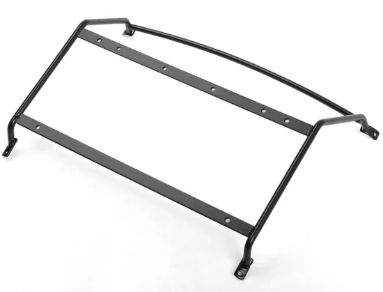 RC4WD Exterior Steel Roll Cage W/ Lights For Vanquish Vs4-10 Origin Halfcab Body (Black)