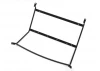 RC4WD Exterior Steel Roll Cage W/ Lights For Vanquish Vs4-10 Origin Halfcab Body (Black)