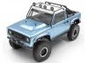 RC4WD Exterior Steel Roll Cage W/ Lights For Vanquish Vs4-10 Origin Halfcab Body (Black)
