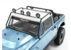 RC4WD Exterior Steel Roll Cage W/ Lights For Vanquish Vs4-10 Origin Halfcab Body (Black)