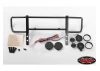 RC4WD Command Front Bumper W/Black Lights + Light Kit Set For Traxxas Mercedes-Benz G63 Amg 6X6