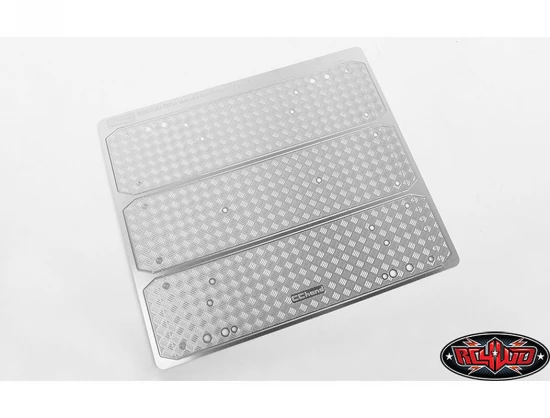 RC4WD Command Roof Rack W/Diamond Plate + 4X Square Lights Traxxas Mercedes-Benz G63 Amg 6X6(B)