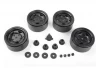 RC4WD Seren 2.2 Beadlock Wheels W/ Center Caps (Black)
