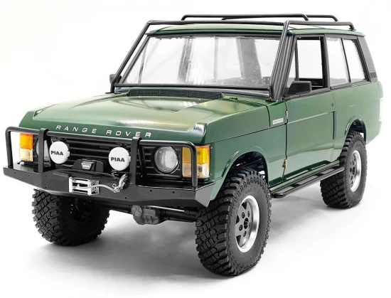 RC4WD Oxer Metal Front Winch Bumper For Js Scale 1:10 Range Rover Classic Body