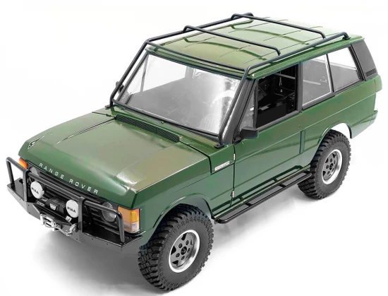 RC4WD Oxer Metal Front Winch Bumper For Js Scale 1:10 Range Rover Classic Body