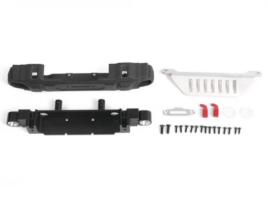 RC4WD Oem Narrow Front Winch Bumper With Steering Guard For Axail