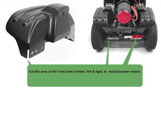RC4WD Guardian Steel Front Bumper For Mst 4WD Off-Road Car K