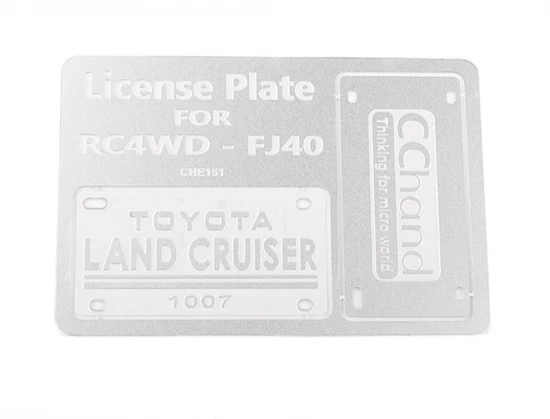 RC4WD Classic Front Bumper W/ License Plate For RC4WD Trail