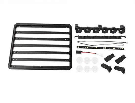 RC4WD Spartan Roof Rack And Li Ghts W/ LED For Enduro Bushido