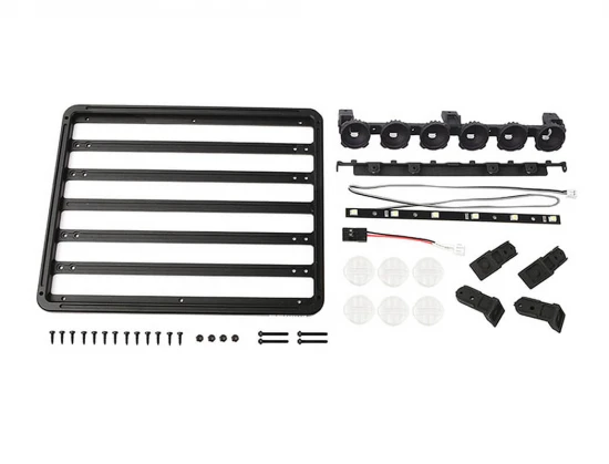 RC4WD Spartan Roof Rack And Li Ghts W/ LED For Enduro Bushido