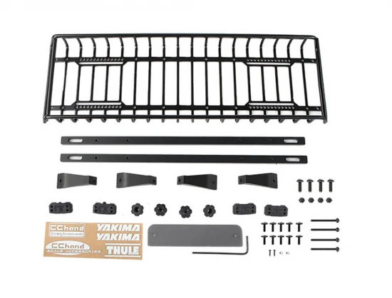 RC4WD Vision Roof Rack + Bars For RC4WD Cruiser Body