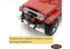 RC4WD Rubber Bumper Guards For Gelande 2 Cruiser