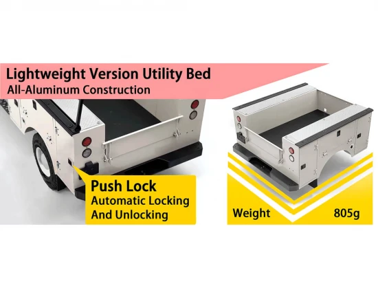 RC4WD Aluminium Utility Bed For Chevrolet K10 Scottsdale