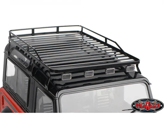 RC4WD Roof Rack With Lights For Gelande II D90/110