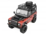 RC4WD Roof Rack With Tyre Mount + Ipf Lights For Gelande II D90