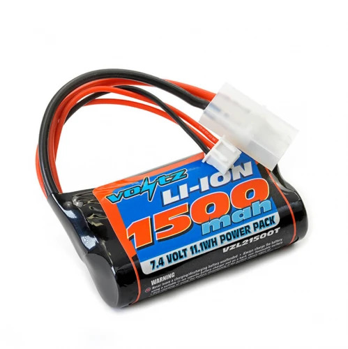 Voltz Li-Ion 7.4V 1500Mah Battery With Tamiya Plug