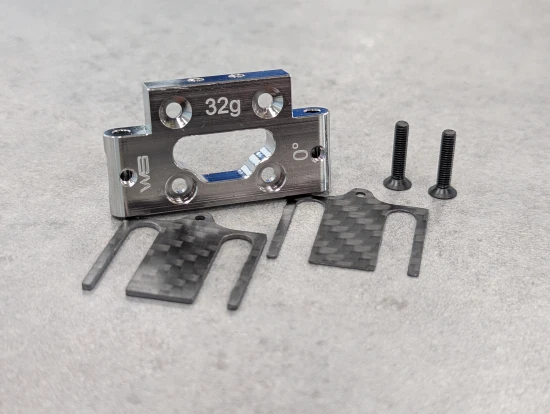 Willspeed XB2 - Xray XB2 316 Stainless Steel 0° Front Bulkhead - ARC