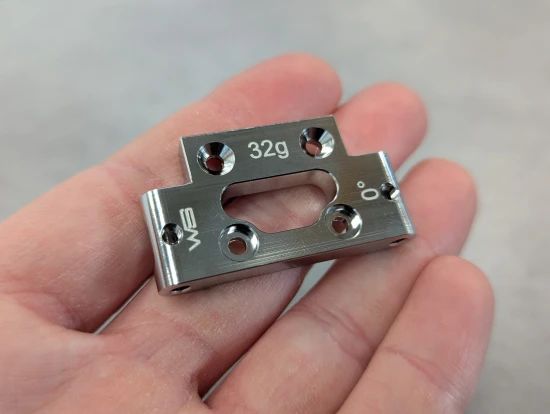 Willspeed XRay XB2 316 Stainless Steel 0° Front Bulkhead - ARC