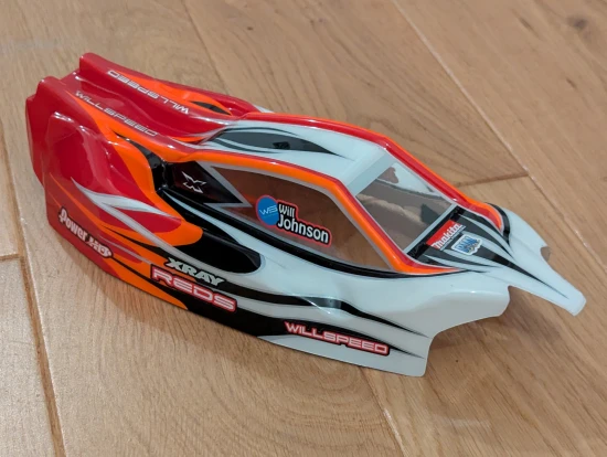 Willspeed Osprey Bodyshell - XRay XB2 25 - Standard (1mm)