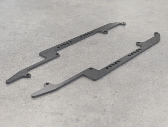 Willspeed B7 - WS Fast Fox B7 Chassis Rail Carbon Inlay (Pair)