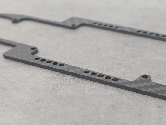 Willspeed B7 - WS Fast Fox B7 Chassis Rail Carbon Inlay (Pair)