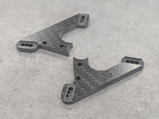 Willspeed WS Fast Fox Rear Carbon Rocker Plates - 90