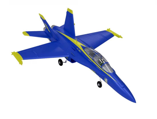 XFly Twin 40mm F-18 EDF 705mm Jet - Blue