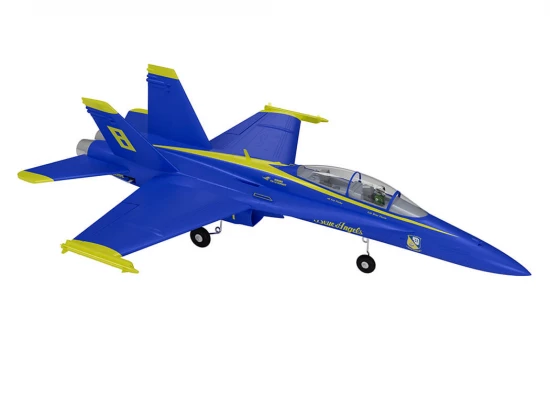 XFly Twin 40mm F-18 EDF 705mm Jet - Blue