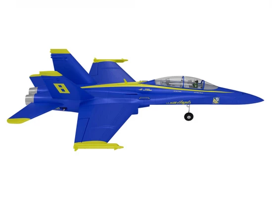 XFly Twin 40mm F-18 EDF 705mm Jet - Blue