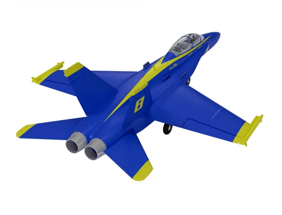 XFly Twin 40mm F-18 EDF 705mm Jet - Blue