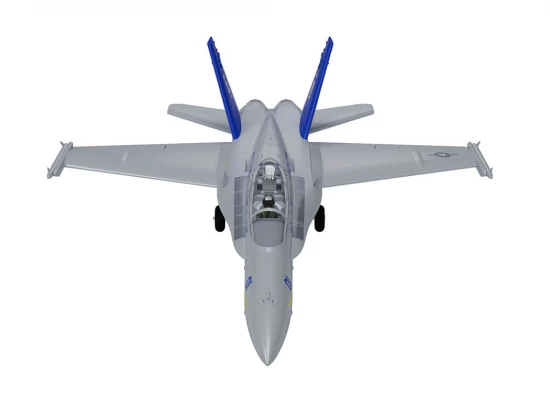 XFly Twin 40mm F-18 EDF 705mm Jet - Grey