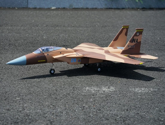 XFly F-15 Twin 40mm EDF 710mm Jet - ARTF - Desert Camo