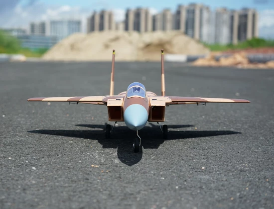 XFly F-15 Twin 40mm EDF 710mm Jet - ARTF - Desert Camo