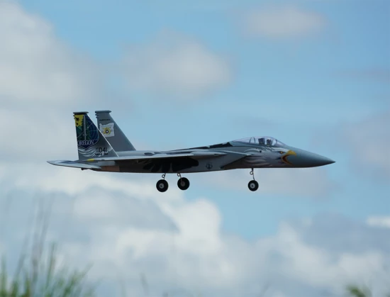 XFly F-15 Twin 40mm EDF 710mm Jet - ARTF - Grey