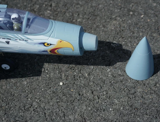 XFly F-15 Twin 40mm EDF 710mm Jet - ARTF - Grey