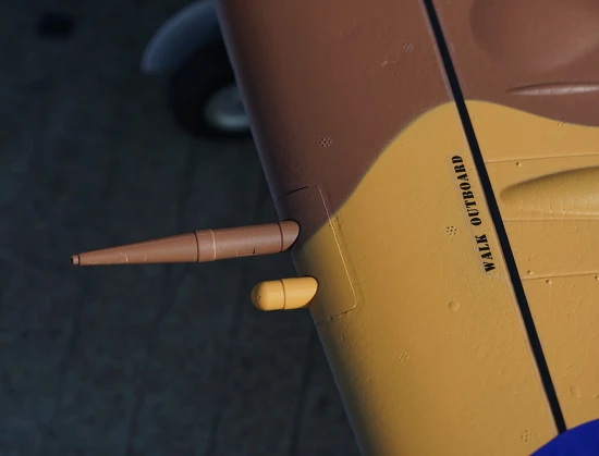 XFly Supermarine Spitfire Mk IX Brown 1200mm