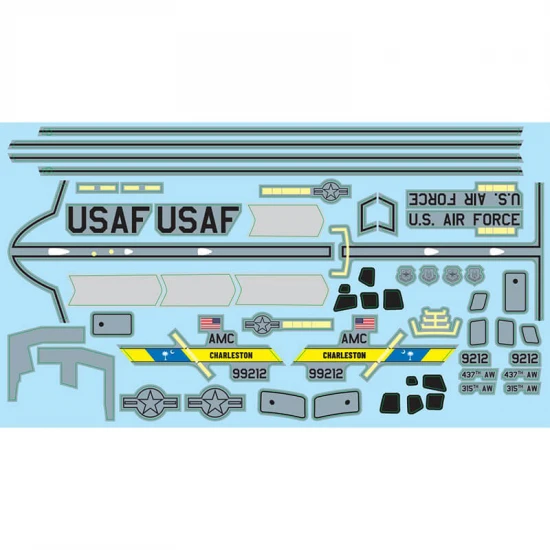 XFly C-17 Decal Sheet