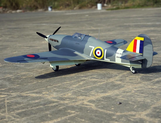 XFly Hawker Sea Hurricane Mk1 Grey/Green 1200mm PNP