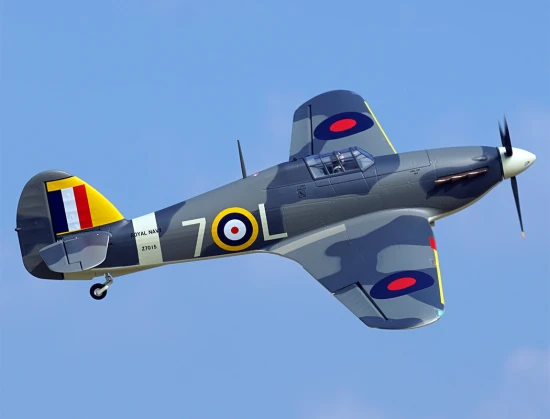 XFly Hawker Sea Hurricane Mk1 Grey/Green 1200mm PNP
