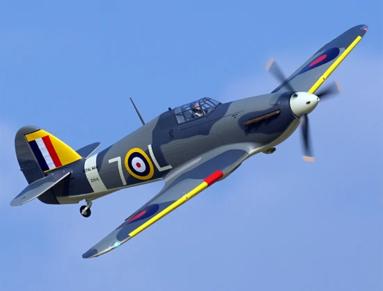 XFly Hawker Sea Hurricane Mk1 Grey/Green 1200mm PNP